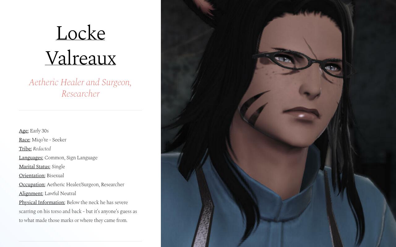 Carrd profile picture for @locke